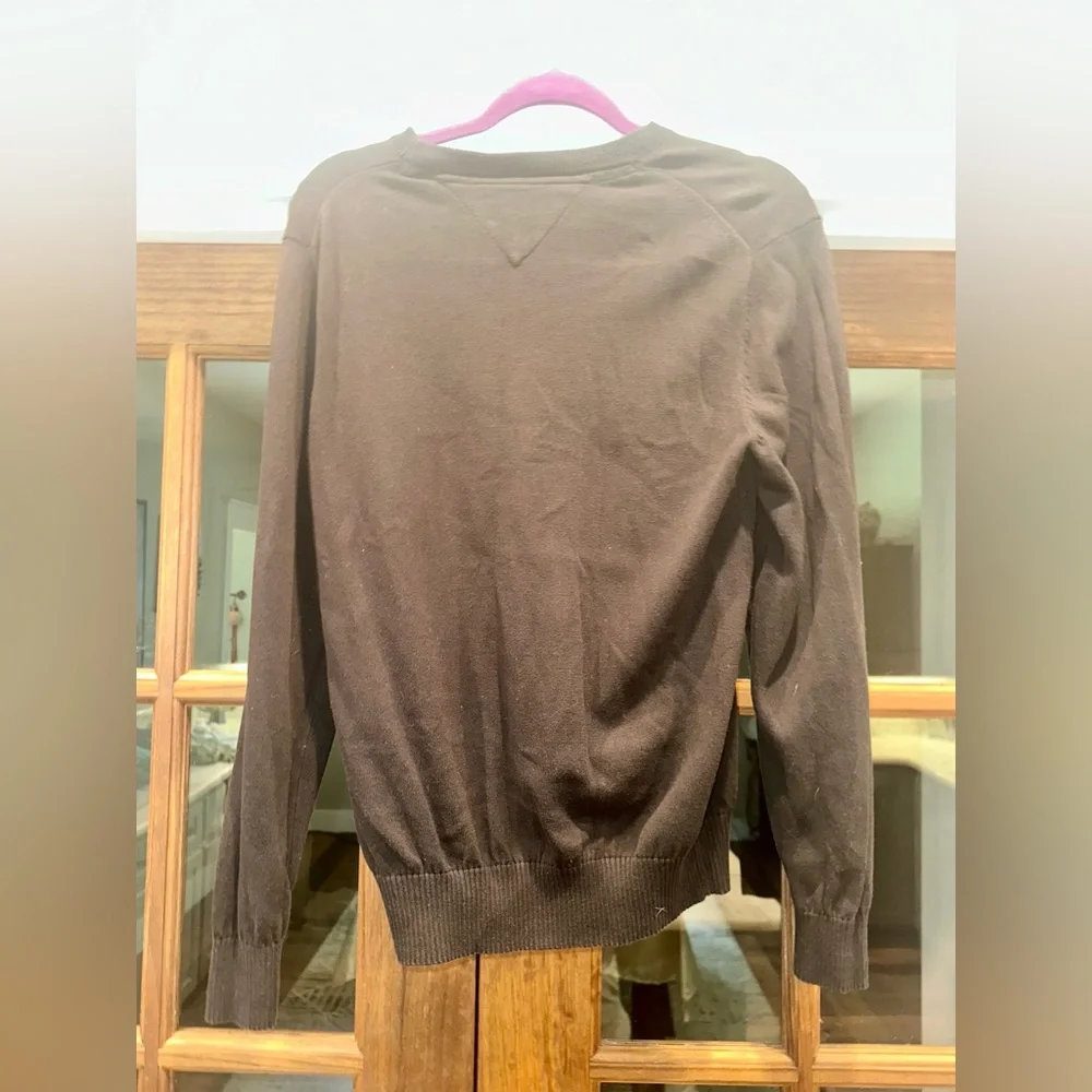 🔹Black Tommy Hilfiger Crew‎ Neck Sweater